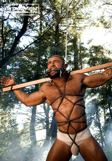 FEAR Scene 6- François Sagat, Dean Flynn, Diesel Washington, CJ Madison & Brody Newport.